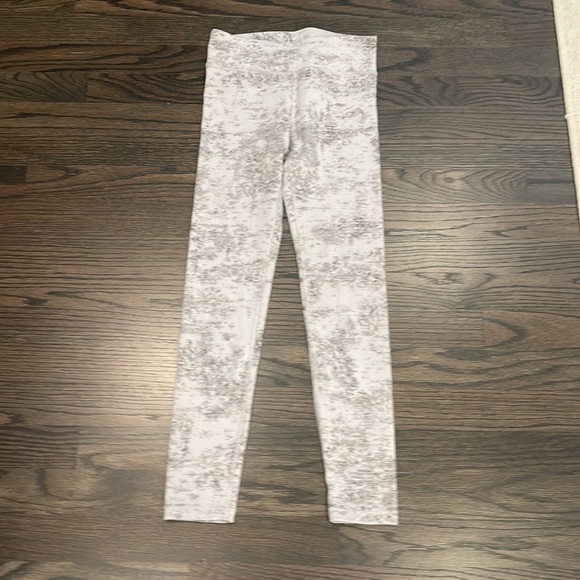 Athleta Girl Leggings without pockets light grey/purple - Picture 2 of 5